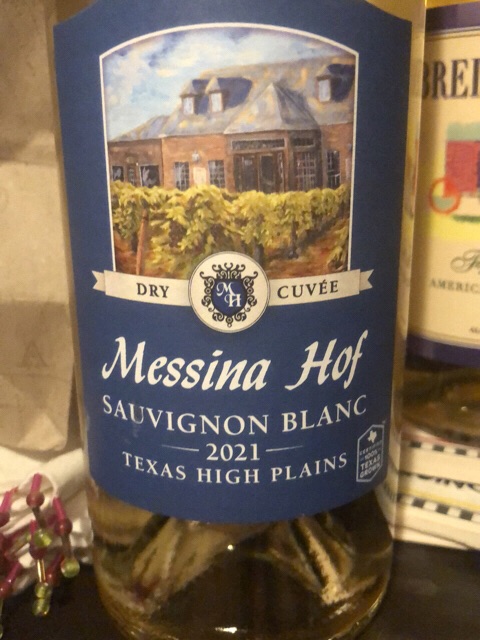 Messina Hof, Sauvignon Blanc, Texas High Plains