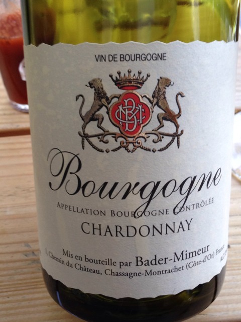 Domaine Bader Mimeur, Bourgogne, Dessous Mues Chardonnay
