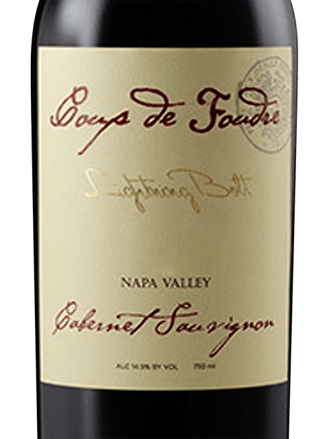 Coup de Foudre, Lightening Bolt Cabernet Sauvignon, Napa Valley