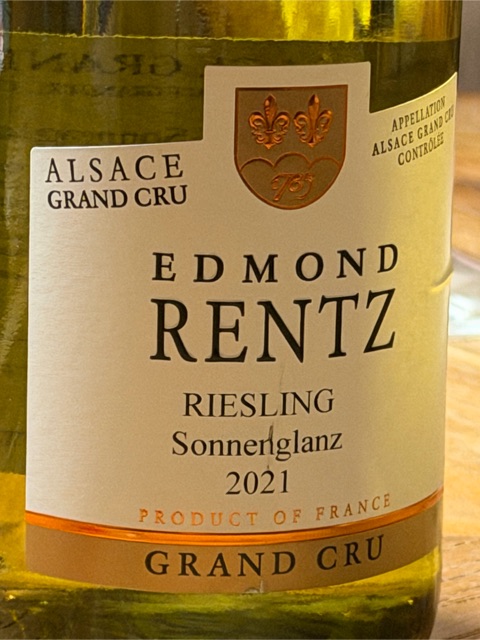 Edmond Rentz, Gewurztraminer Grand Cru, Froehn