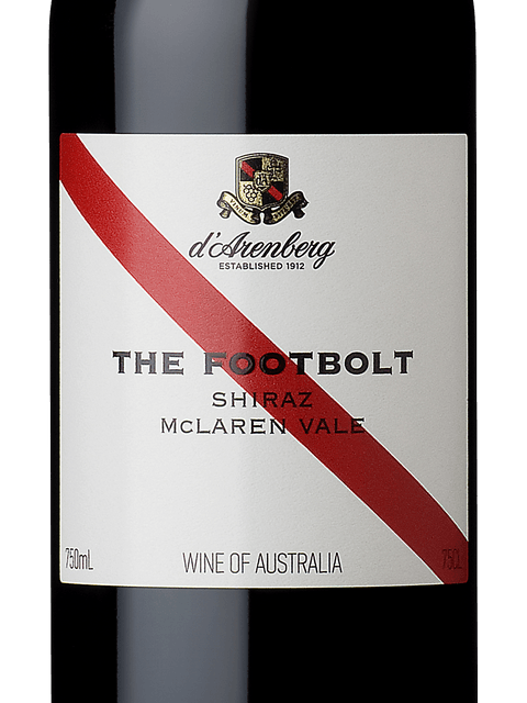 d'Arenberg, The Footbolt Shiraz, McLaren Vale