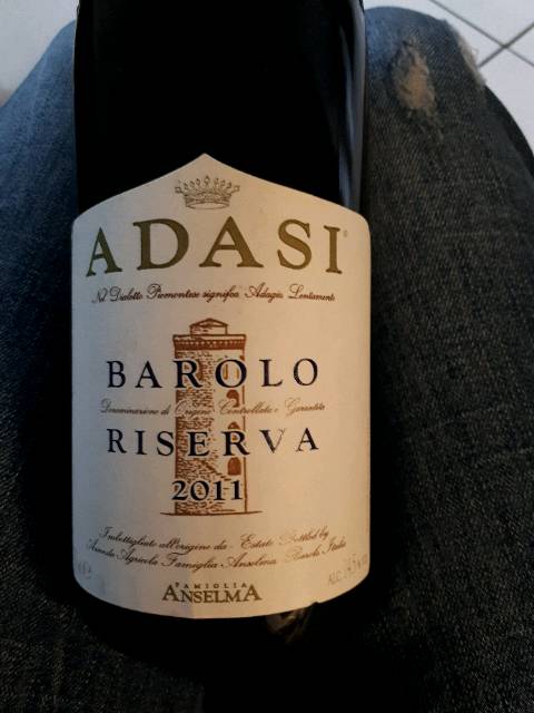 Famiglia Anselma, Barolo, Adasi Riserva