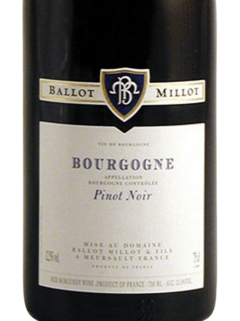Ballot Millot, Bourgogne, Pinot Noir