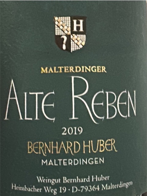 Bernhard Huber, Spatburgunder Alte Reben, Baden