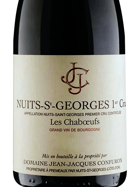 Domaine Jean-Jacques Confuron, Nuits-Saint-Georges Premier Cru, Les Chaboeufs