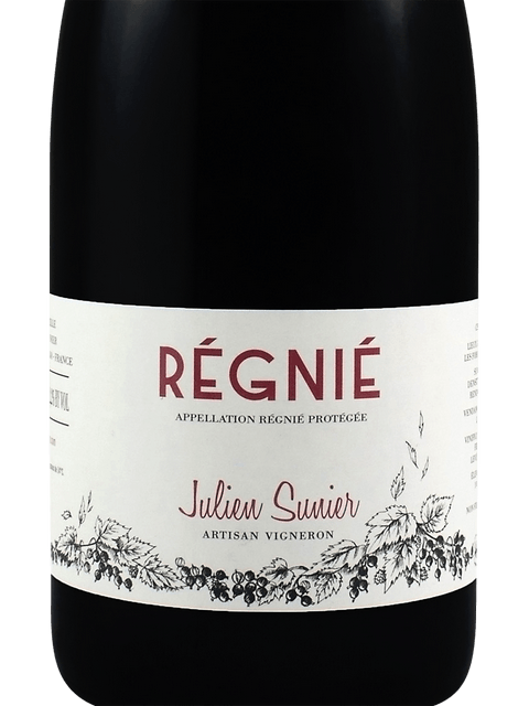 Julien Sunier, Regnie