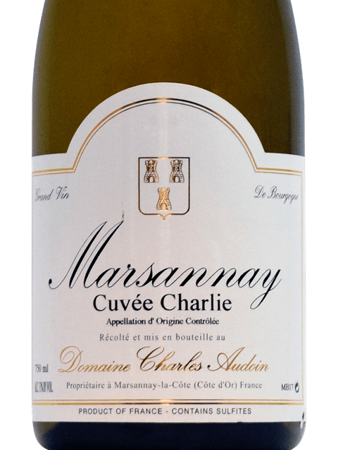 Domaine Charles Audoin, Marsannay, Cuvee Charlie Blanc