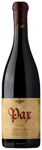 Pax, Griffins Lair Syrah, Sonoma Coast