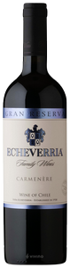 Echeverria, Carmenere Reserva, Curico Valley