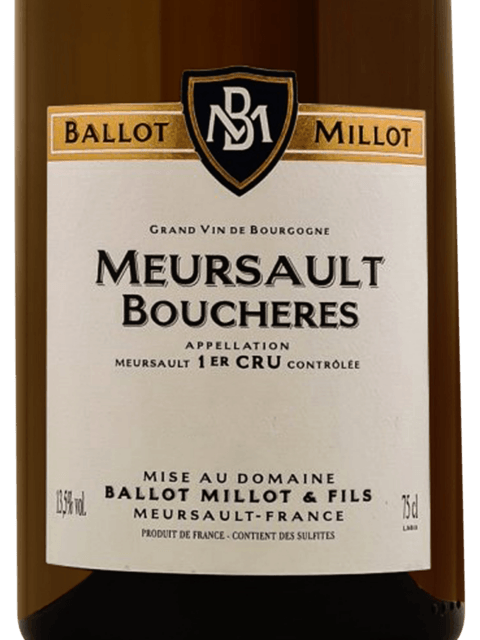 Ballot Millot, Meursault Premier Cru, Porusot