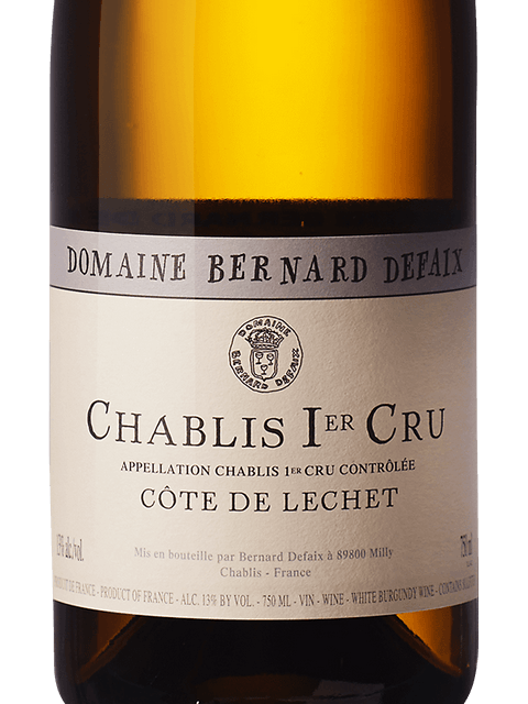 Bernard Defaix, Chablis Premier Cru, Vaillons