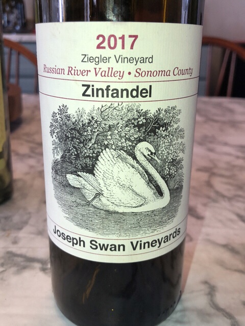 Joseph Swan, Ziegler Zinfandel, Russian River Valley