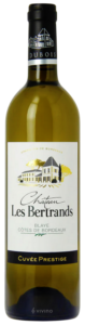 Chateau Les Bertrands, Cuvee Prestige, Blaye-Cotes de Bordeaux