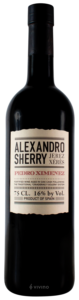 Aecovi, Alexandro Pedro Ximenez Sherry