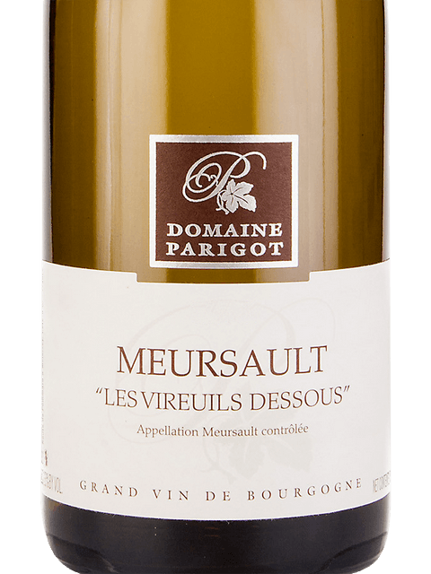 Domaine Alexandre Parigot, Meursault, Les Vireuils Dessous
