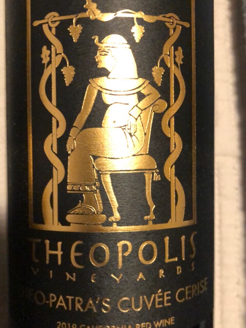 Theopolis Vineyards, Theo-Patra's Cuvee Cerise, California