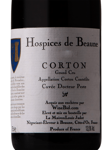 Hospices de Beaune (Laboure-Roi), Corton Grand Cru, Cuvee Docteur Peste