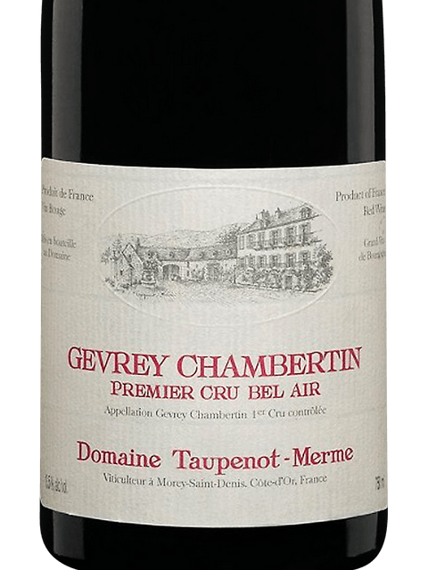 Domaine Taupenot-Merme, Gevrey-Chambertin Premier Cru, Bel Air