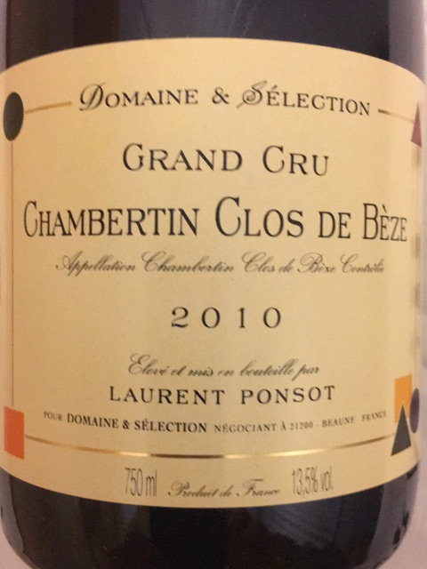 Domaine & Selection, Chambertin Grand Cru