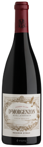 DeMorgenzon, Reserve Syrah, Stellenbosch