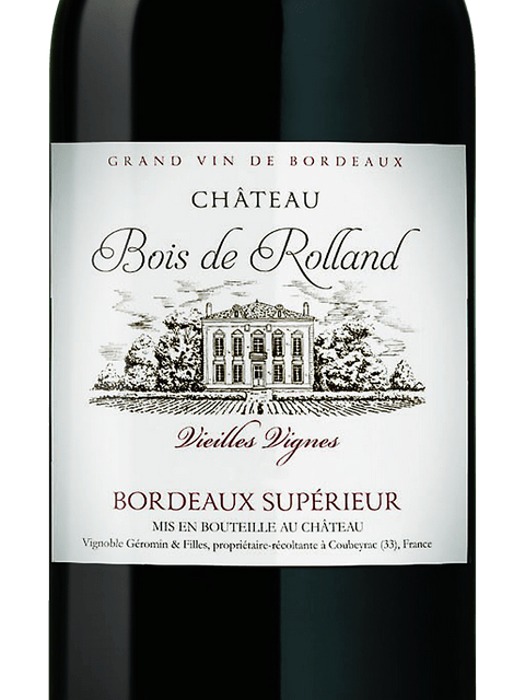 Vieilles Vignes, Chateau Bois Rolland Vv, Bordeaux Superieur