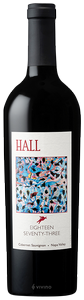 Hall, Eighteen Seventy Three Cabernet Sauvignon, Napa Valley