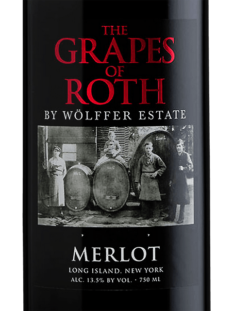 Wolffer Estate, Grapes of Roth Merlot, Long Island