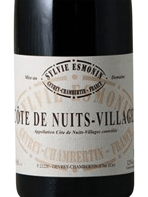 Sylvie Esmonin, Cote de Nuits-Villages, Rouge