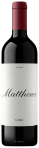 Matthews, Reserve Merlot, Columbia Valley
