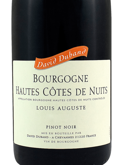 David Duband, Bourgogne, Hautes Cotes de Nuits Louis Auguste