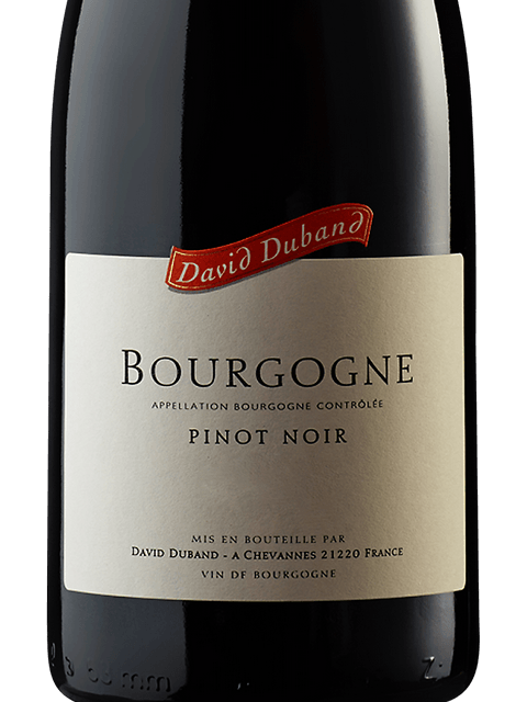 David Duband, Bourgogne, Pinot Noir