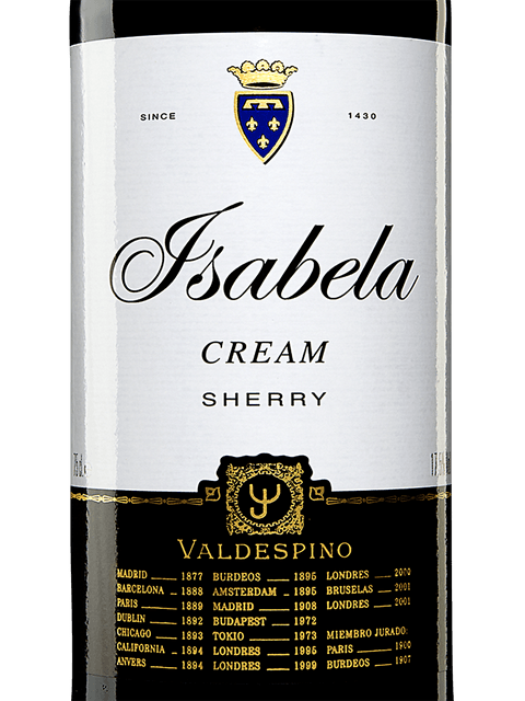 Valdespino, Cream Isabela Sherry