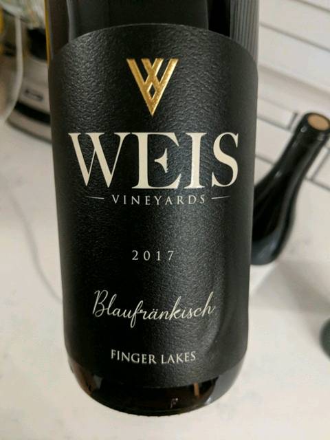 Weis Vineyards, Blaufrankisch, Finger Lakes