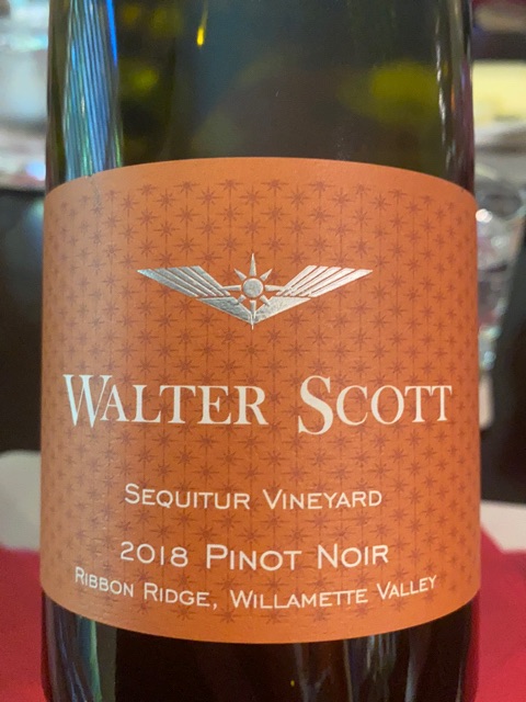 Walter Scott, Pinot Noir, Willamette Valley