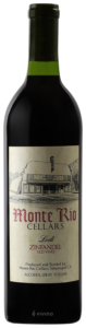 Monte Rio Cellars, Old Vines Zinfandel, Lodi
