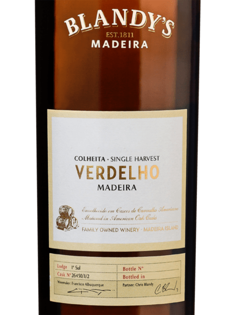 Blandy's, Colheita Single Harvest Verdelho Madeira