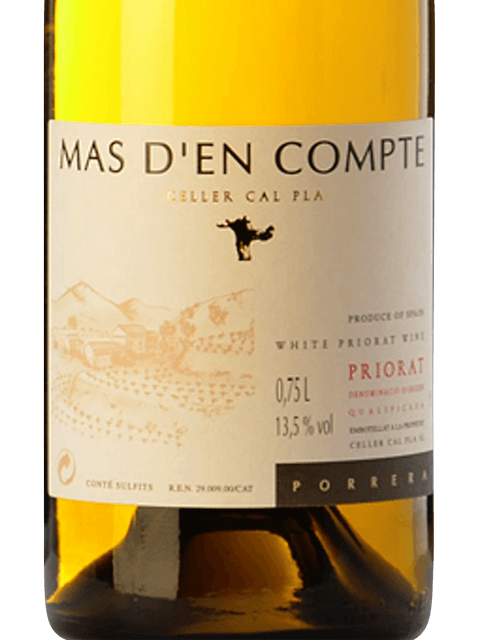 Celler Cal Pla, Priorat, Mas D'en Compte Blanco
