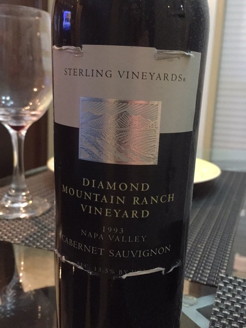 Sterling Vineyards, Petersen Ranch Cabernet Sauvignon, Diamond Mountain District