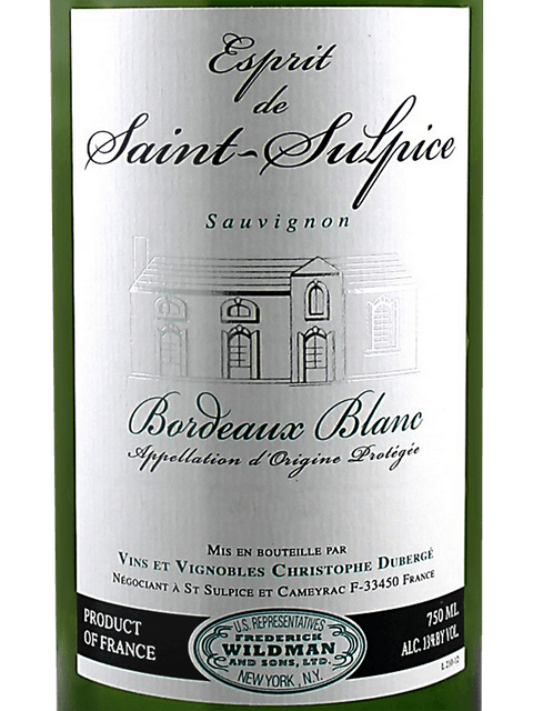 Esprit de Saint-Sulpice Blanc