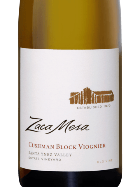Zaca Mesa, Santa Ynez Valley, Cushman Block Viognier