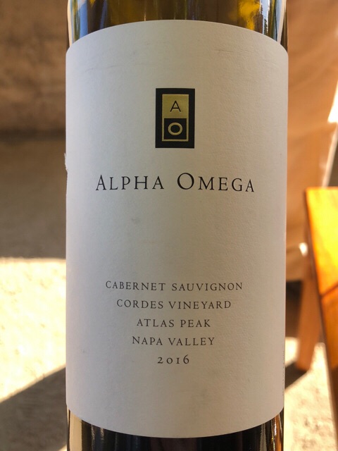 Alpha Omega, Stagecoach Vineyard Cabernet Sauvignon, Atlas Peak