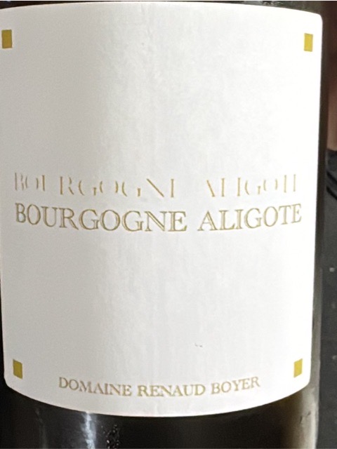 Domaine Renaud Boyer, Bourgogne Aligote