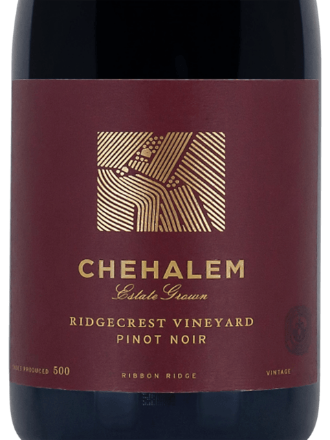 Chehalem, Ridgecrest Vineyards Reserve Pinot Noir, Ribbon Ridge