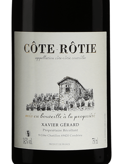 Xavier Gerard, Cote Rotie, Landonne