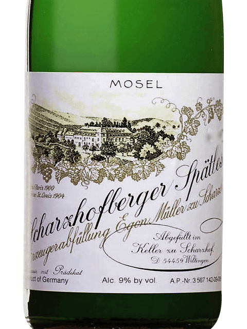 Egon Muller, Scharzhofberger Riesling Spatlese Nr2, Mosel