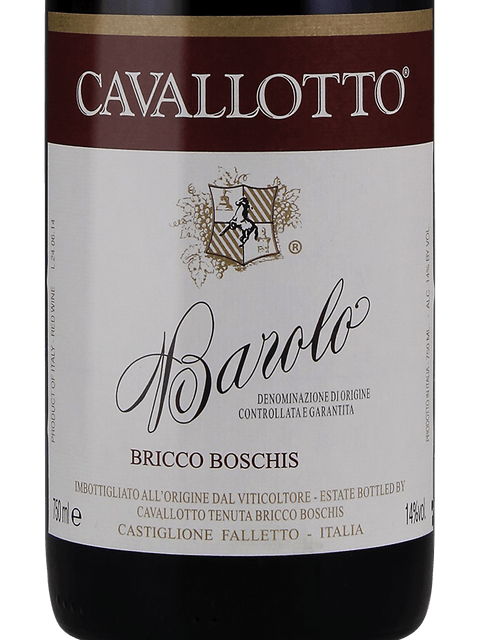 Cavallotto, Barbera d'Alba, Bricco Boschis