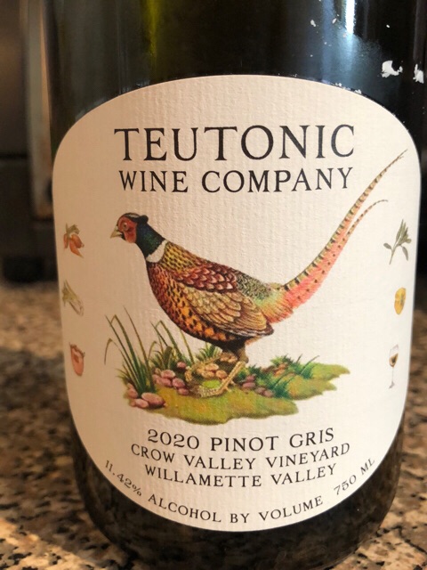 Teutonic, Crow Valley Pinot Noir, Willamette Valley