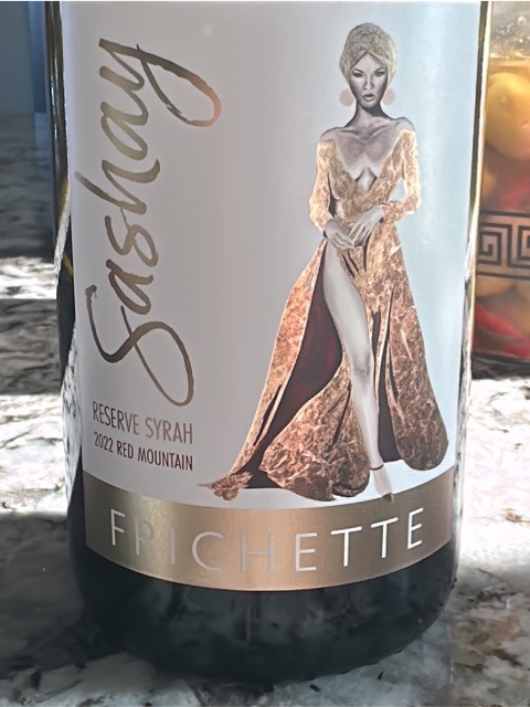 Frichette, Sashay Syrah, Red Mountain