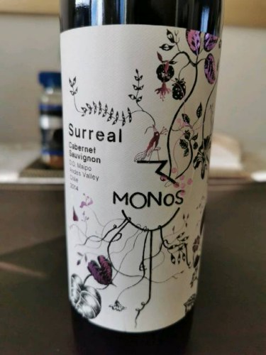 3 Monos, Surreal Cabernet Sauvignon, Maipo Andes