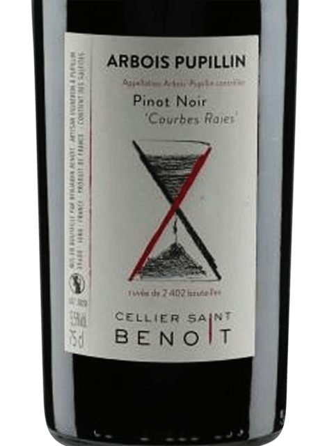 Cellier Saint Benoit, Arbois Pupillin, Courbes Raies Chardonnay
